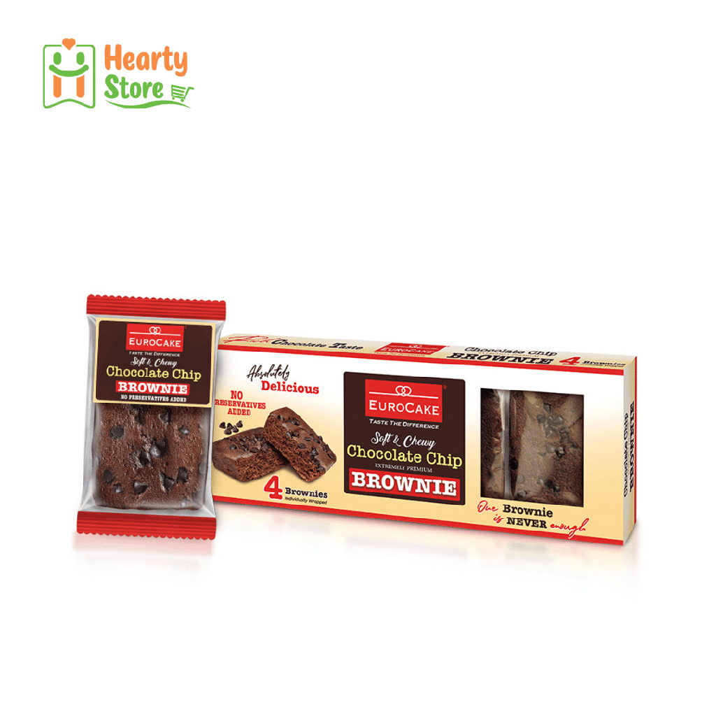 EUROCake Choco Chip Brownie 50g