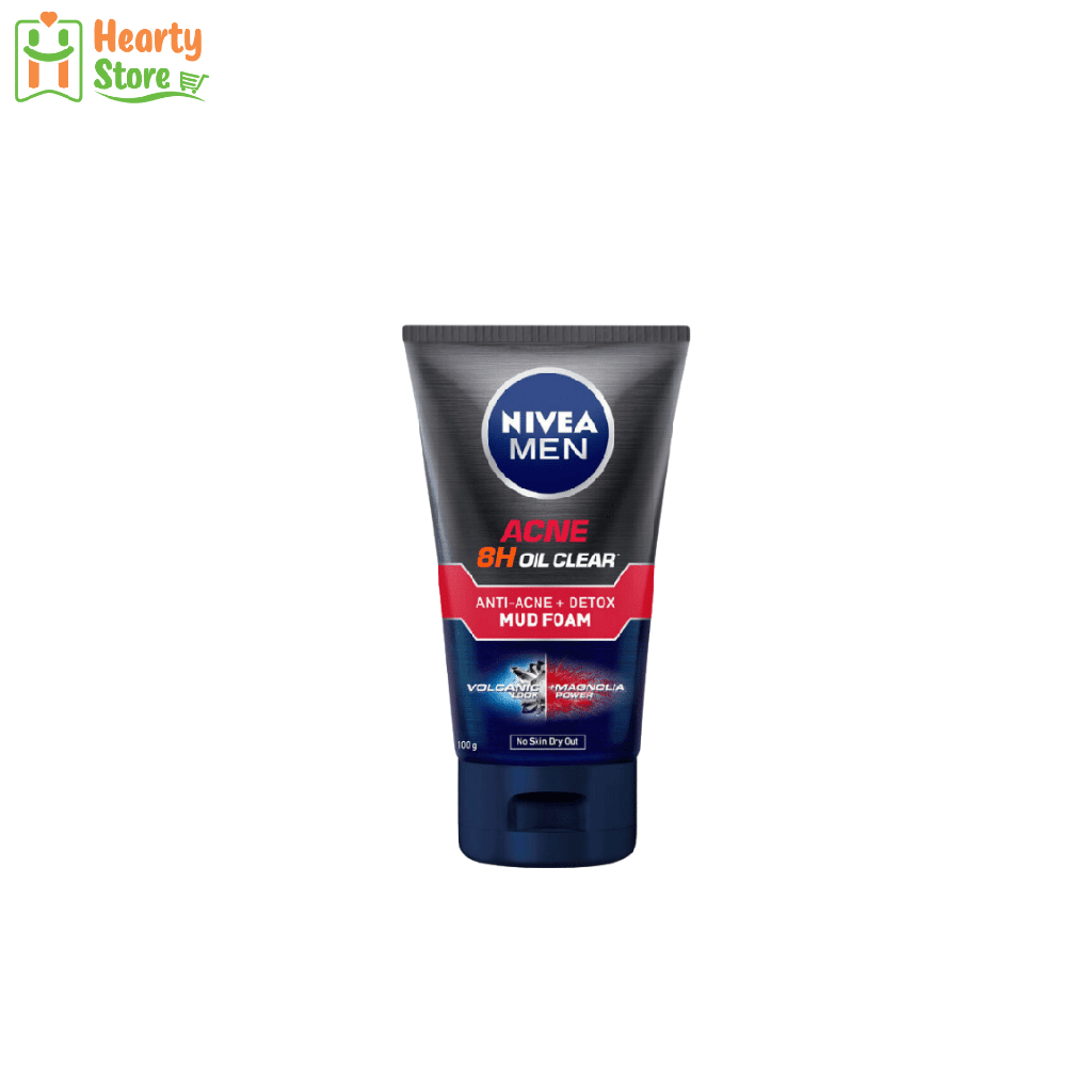 Nivea - Mud Foam အမျိုးသားသုံး မျက်နှာသစ် 100g