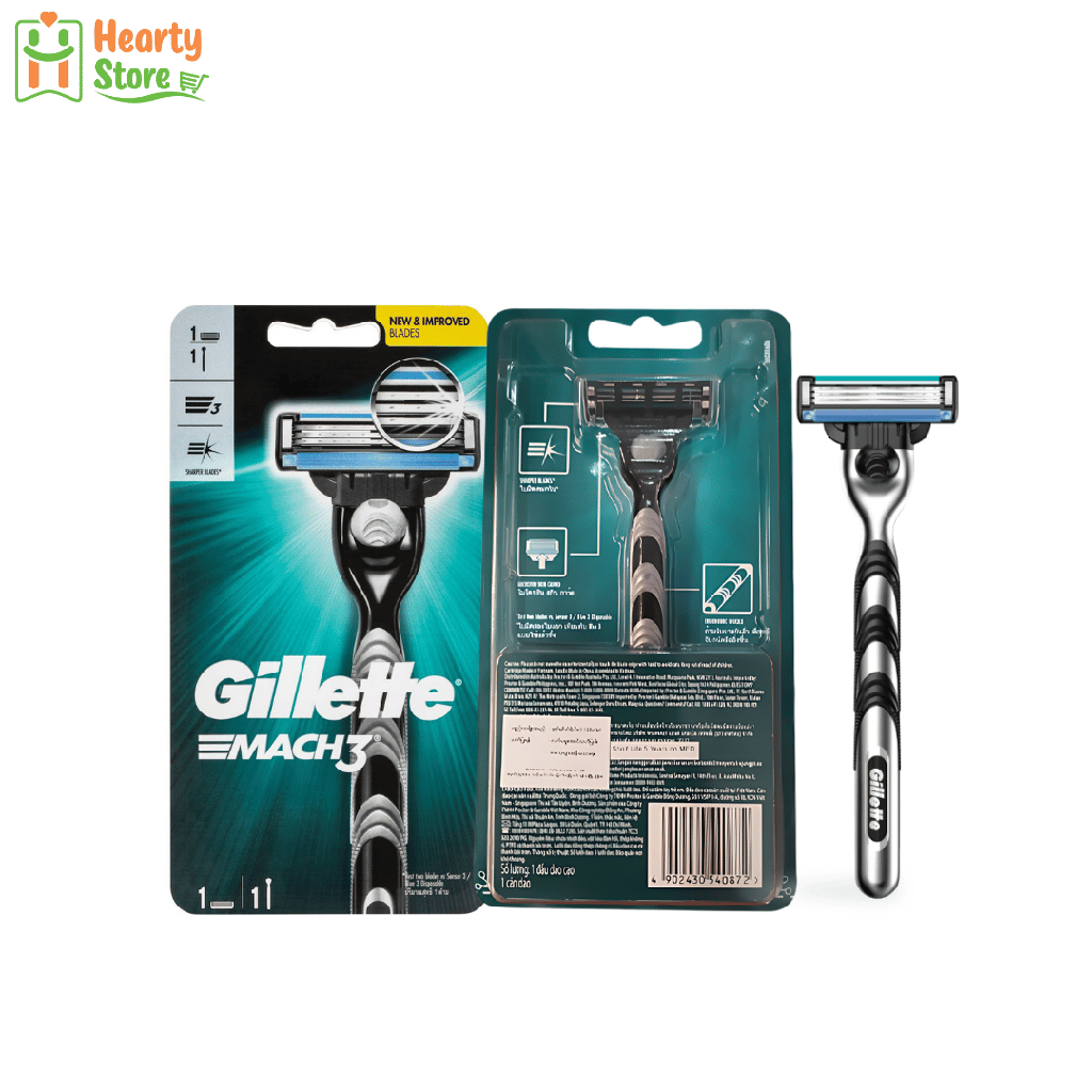 Gillette - Mach 3 မုတ်ဆိတ်ရိတ်ဂျုတ်