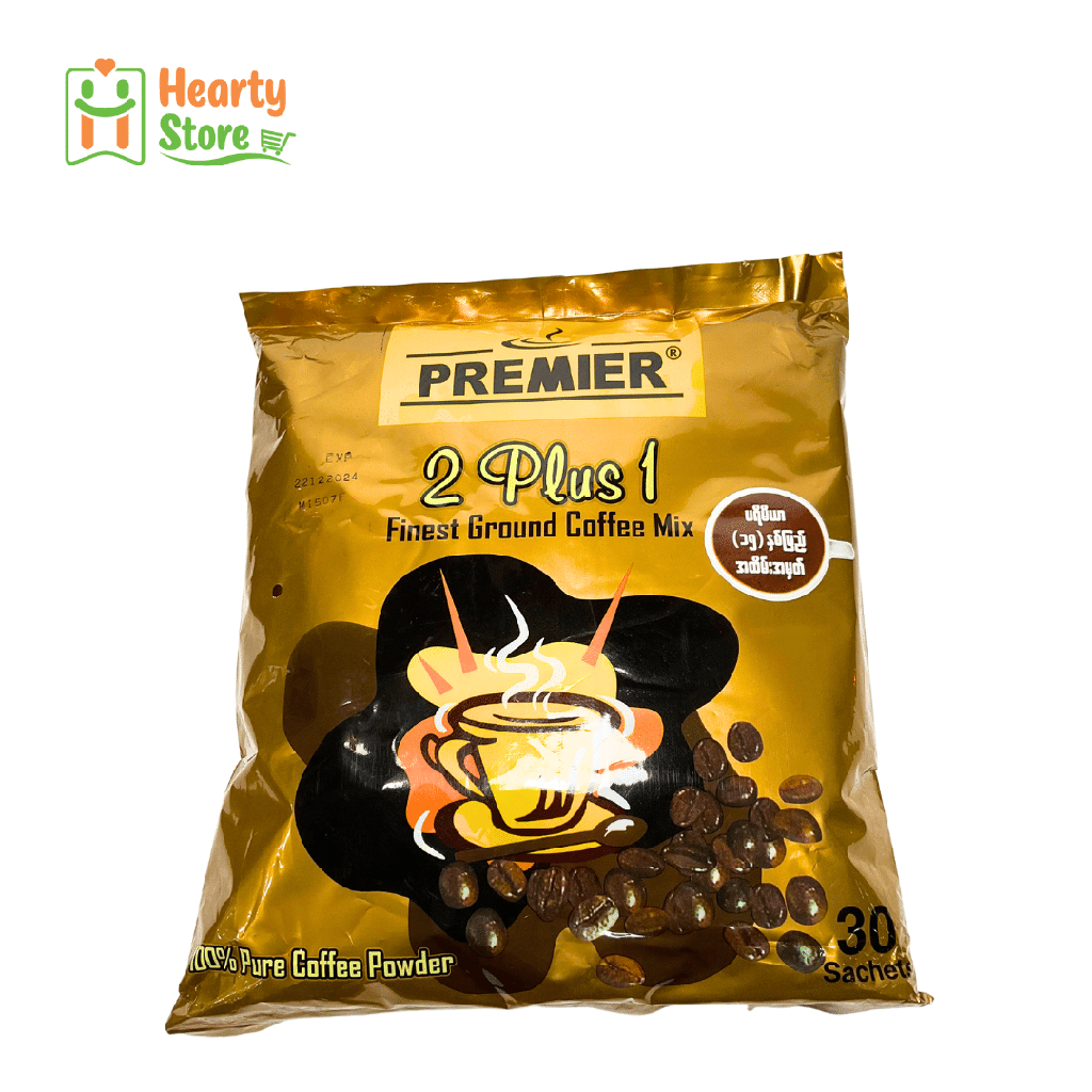 Premier Finest Ground ကော်ဖီမစ် 2plus1 (30ထုပ်ပါ)