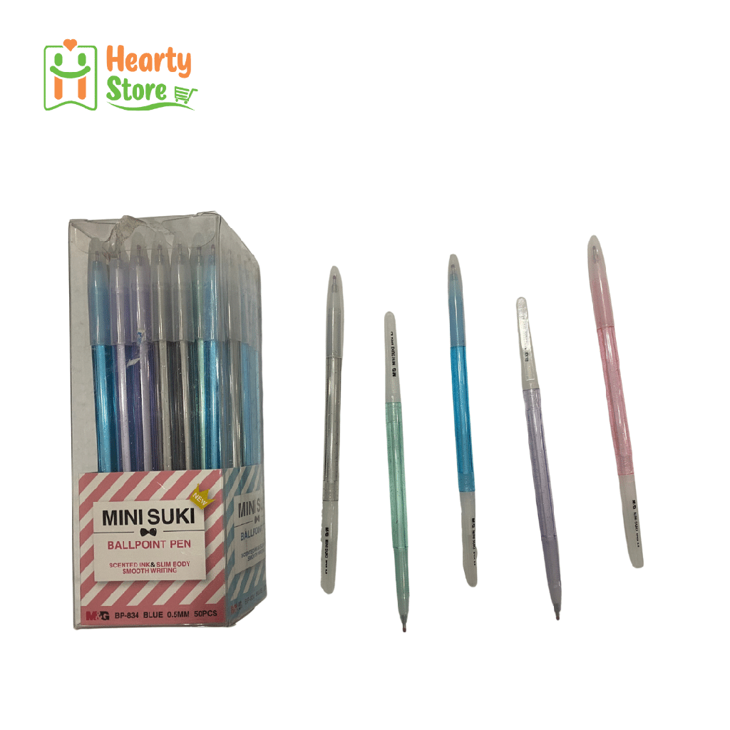 M & G Mini Suki 0.5 ရေမွှေး ဖောင်တိန် (BP834) (အပြာ)