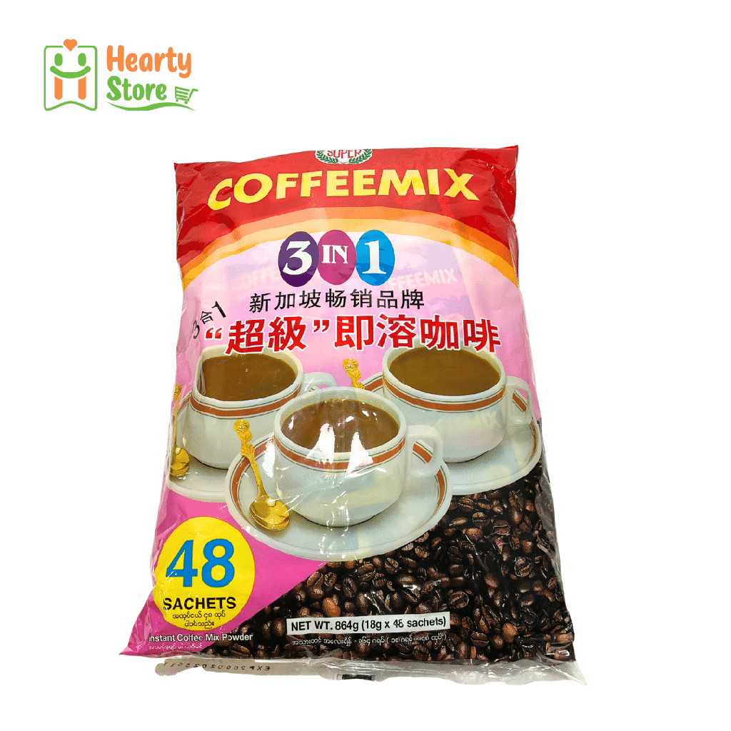 Super ကော်ဖီမစ် 3in1 (48ထုပ်ပါ)