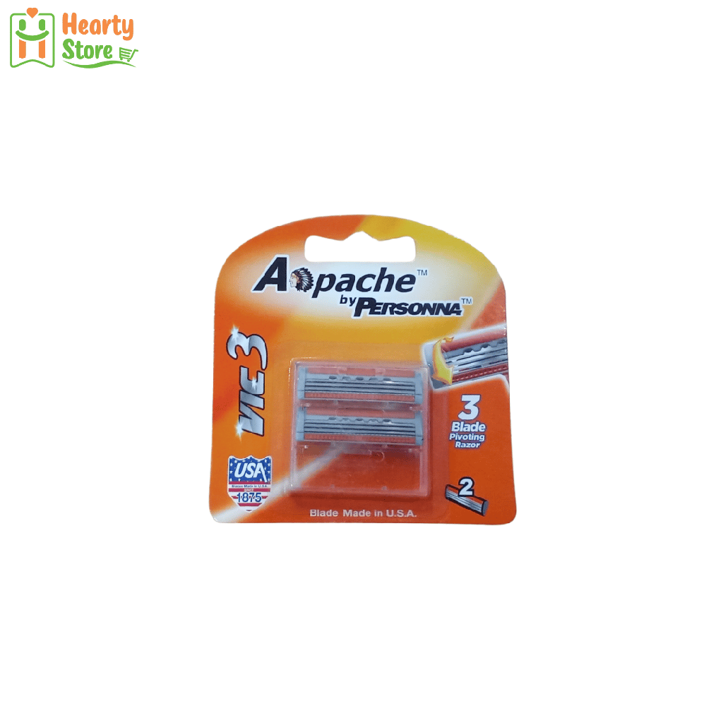 Apache By Personna Vic 3 Pivoting မုတ်ဆိတ်ရိတ်ဓား