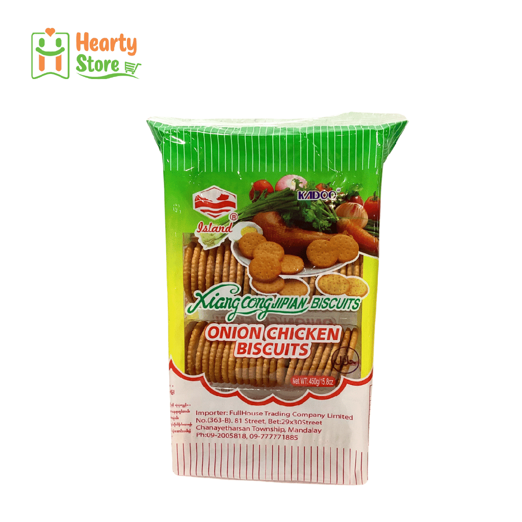 Island Onion ကြက်သား ဘီစကစ် 450g