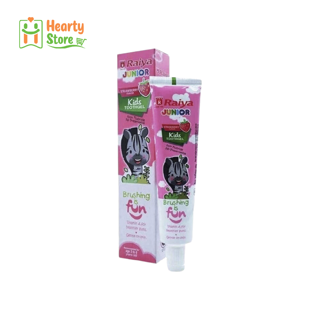 Raiya Junior ကလေး သွားတိုက်ဆေး 50g