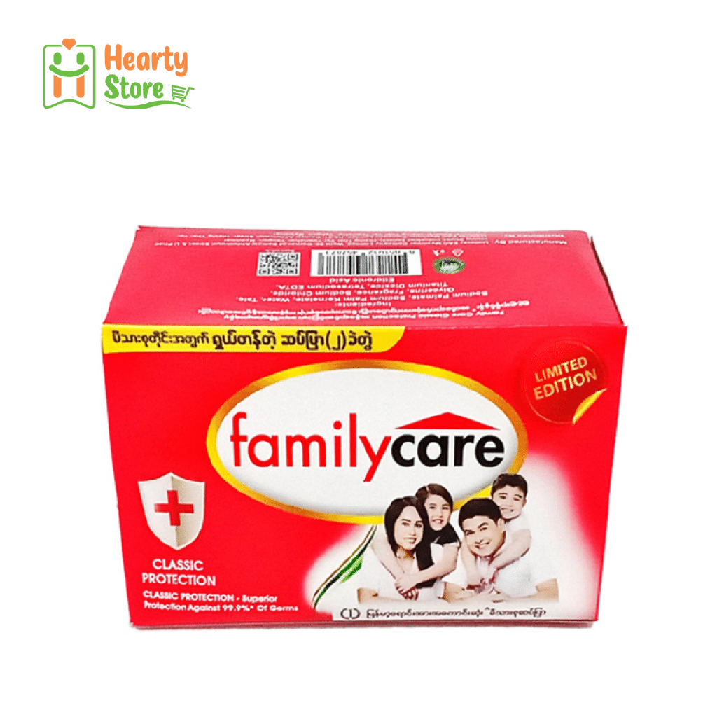 Family Care ဆပ်ပြာခဲ 100g (2ခဲတွဲ)