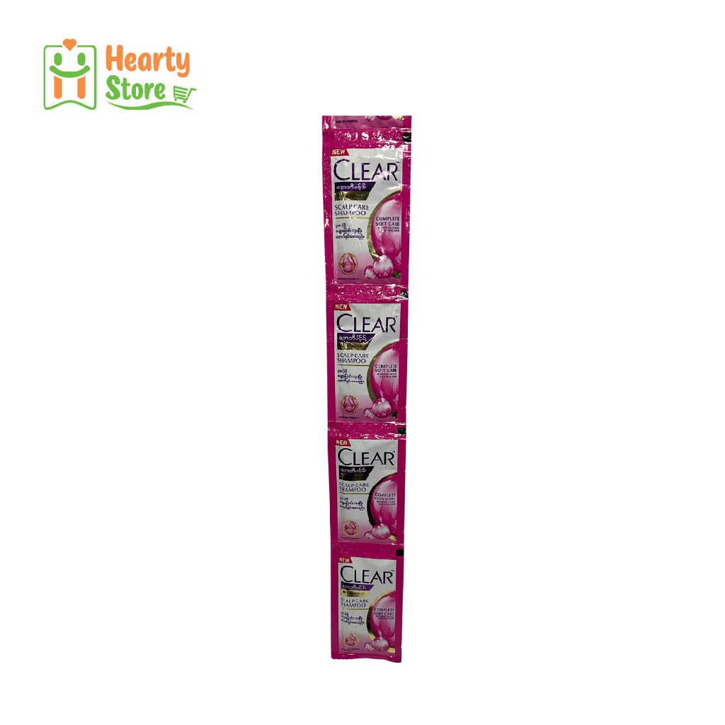 Clear Anti Dandruff ခေါင်းလျှော်ရည် အထုပ် (Complete Soft Care)