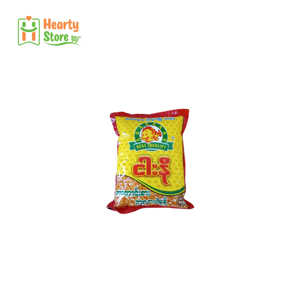 ငါးနီ ကုလားပဲမှုန့် (အစိမ်း) 400g
