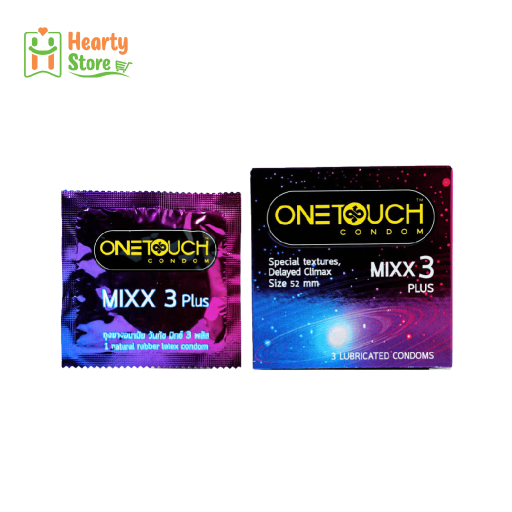 One Touch Condom - Mix3 Plus