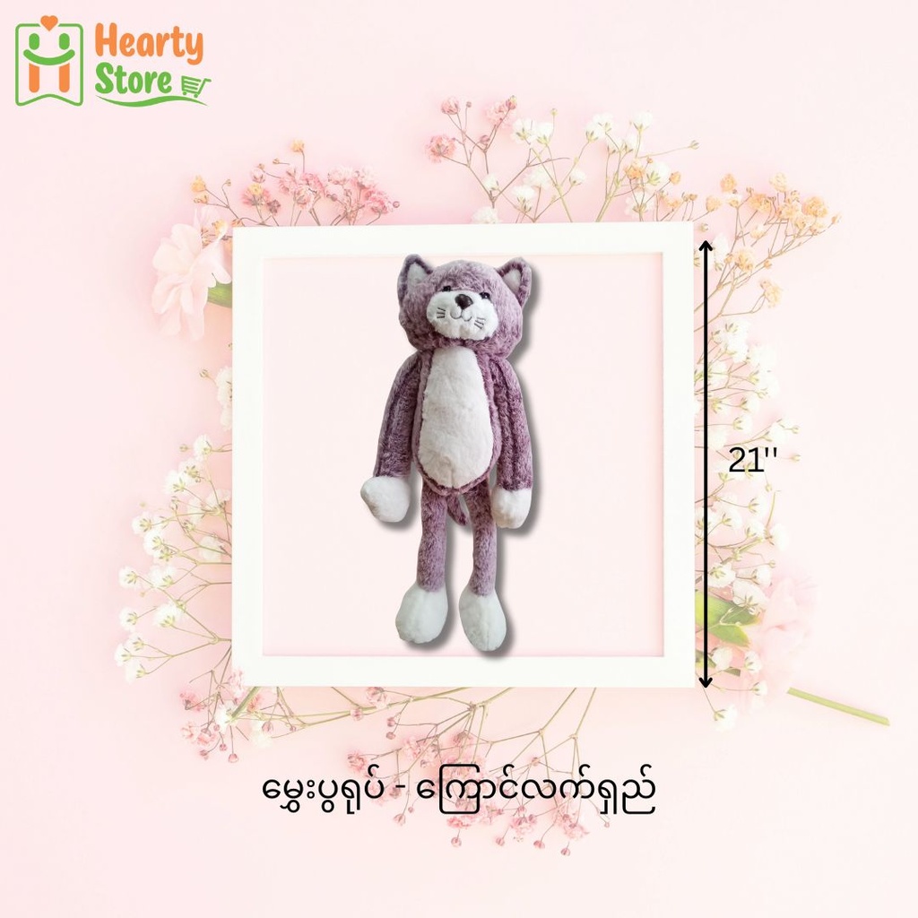 မွှေးပွရုပ် - ကြောင်လက်ရှည် 21''