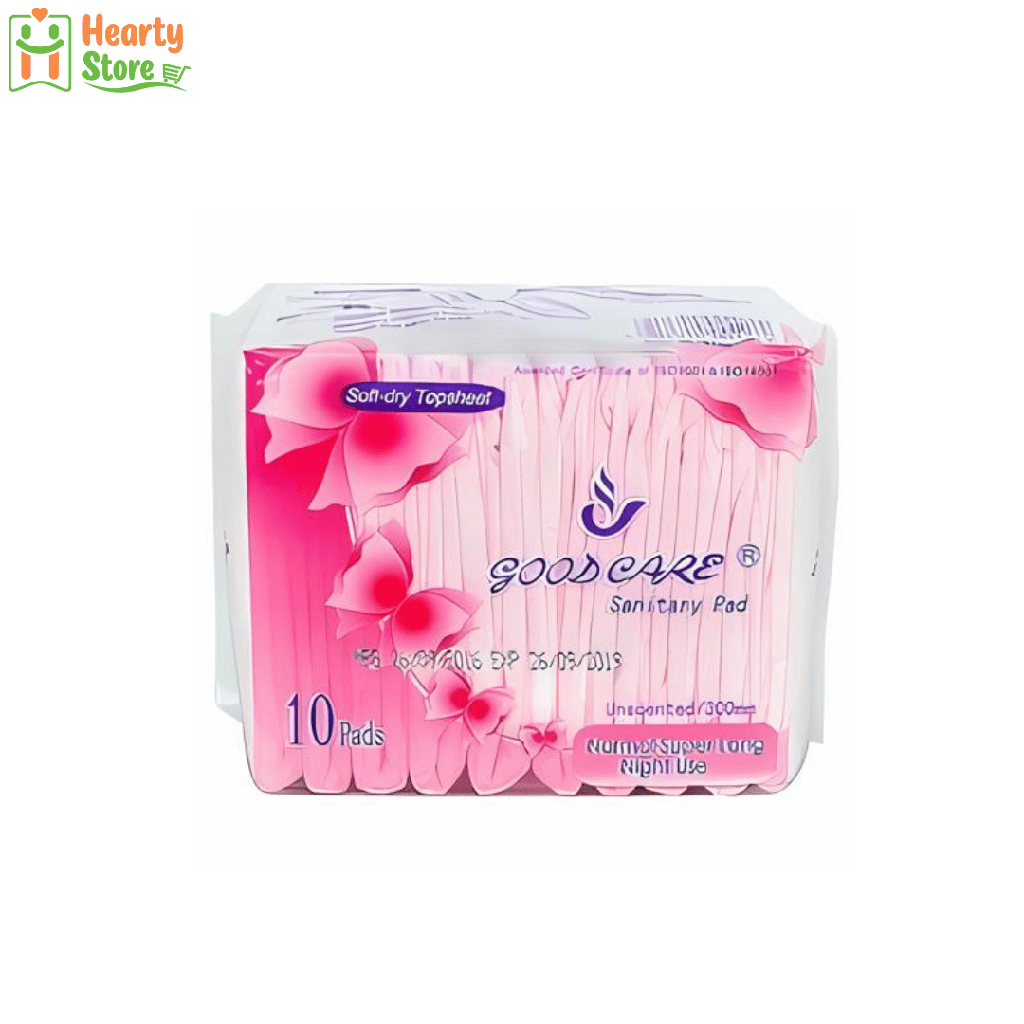 Good Care အမျိုးသမီး လစဉ်သုံး (ည 30cm 10ခုပါ) (ပန်းရောင်)