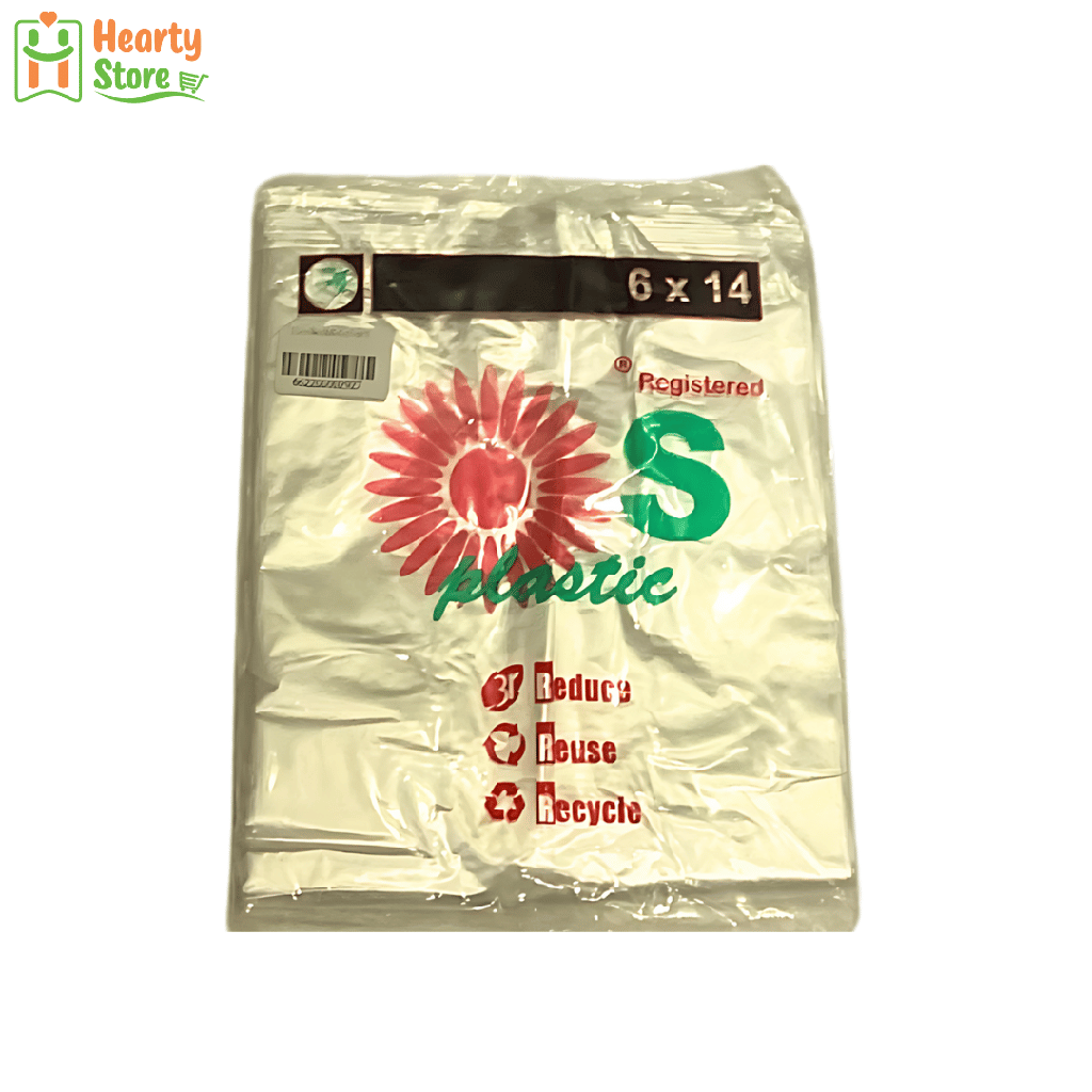 ပလက်စတစ်အိတ် (6"x14")