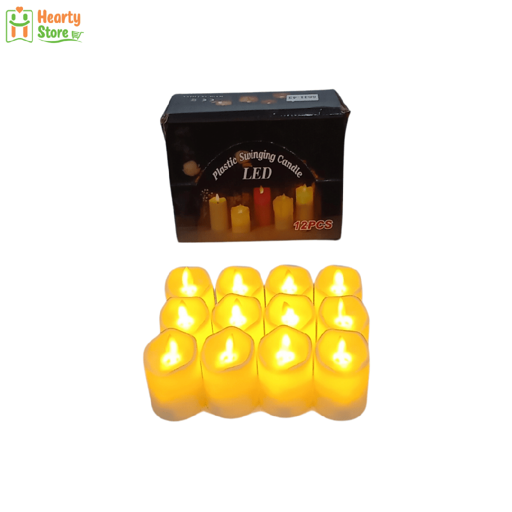 Plastic Swinging Candle LED ဖယောင်းတိုင် (6631-42)