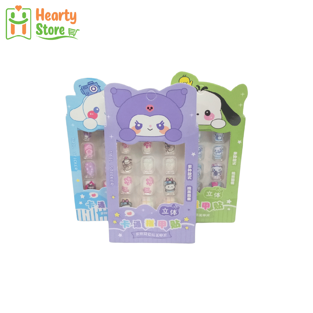 လက်သည်းတု - Kids Nail Stickers