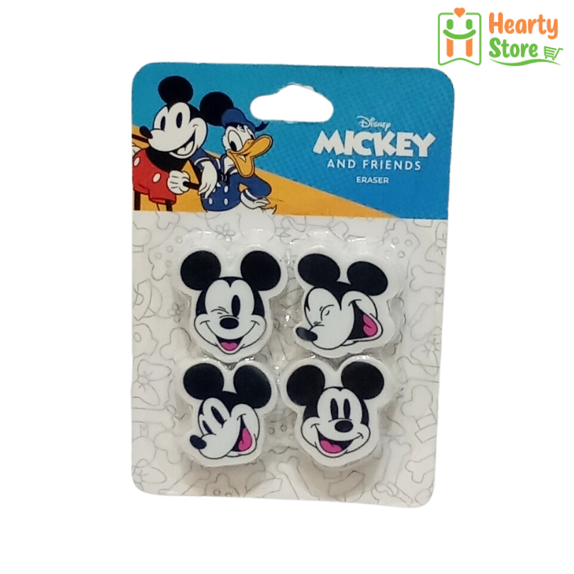 Mr DIY - Disney Mickey & Friends ခဲဖျက် (4PCS)