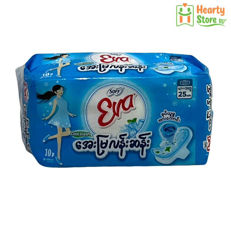 Eva - Cool Fresh အမျိုးသမီး လစဥ်သုံး (25cm နေ့ ချည်သား အထူ)