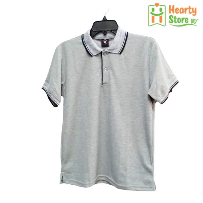 Hearty Uniform ခဲရောင် (Polo Shirt)