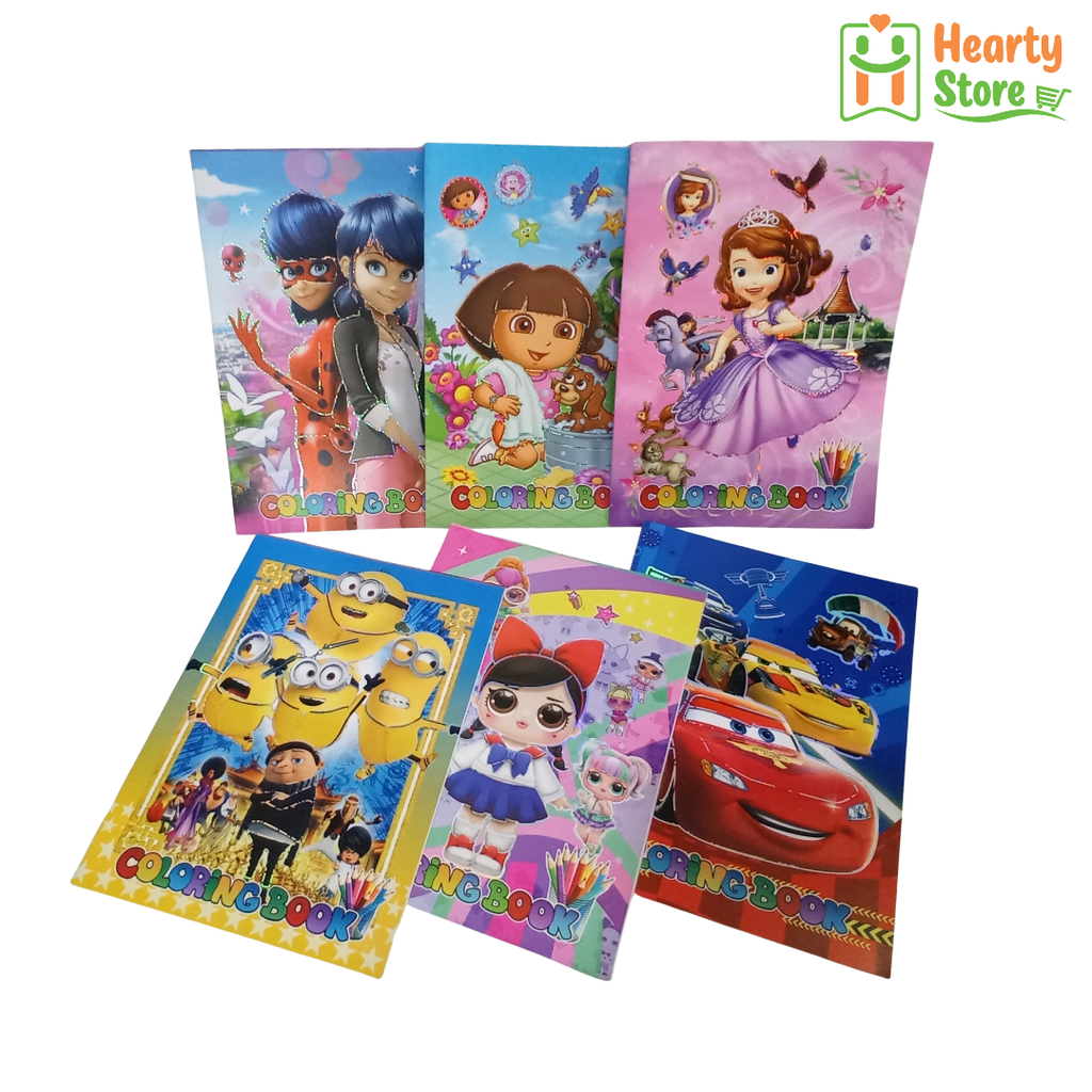 Coloring Book အရောင်ခြယ် စာအုပ် (အသေး)