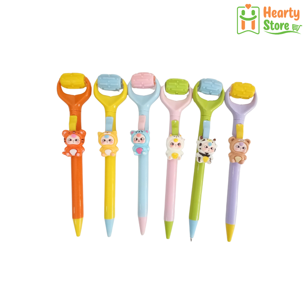 Message Pen အရုပ် ဒလိမ့်တုံးပါ ခဲဆံဘောပင် (XH-175)