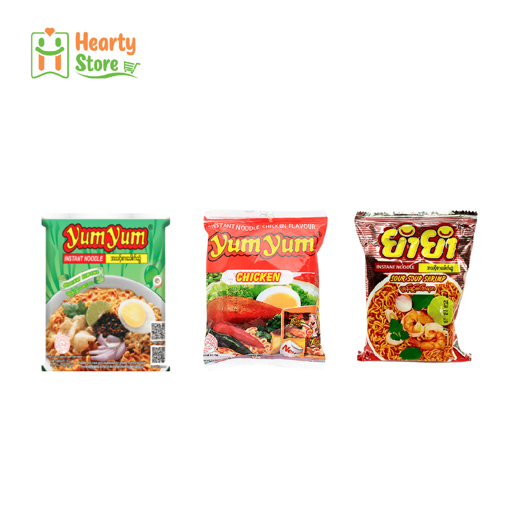 ယမ်ယမ် ခေါက်ဆွဲခြောက် 60g
