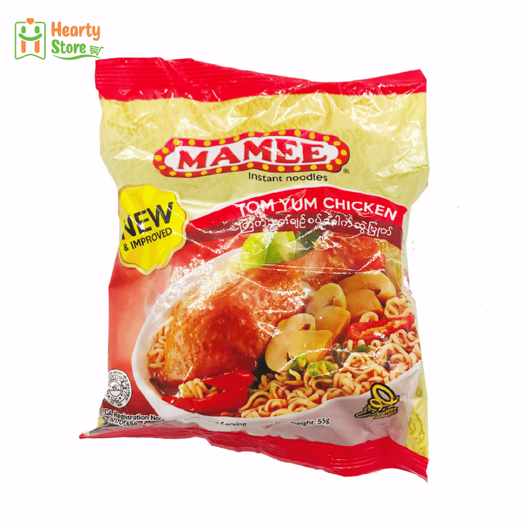 MAMEE ကြက်သား ချဉ်စပ် ခေါက်ဆွဲပြုတ်