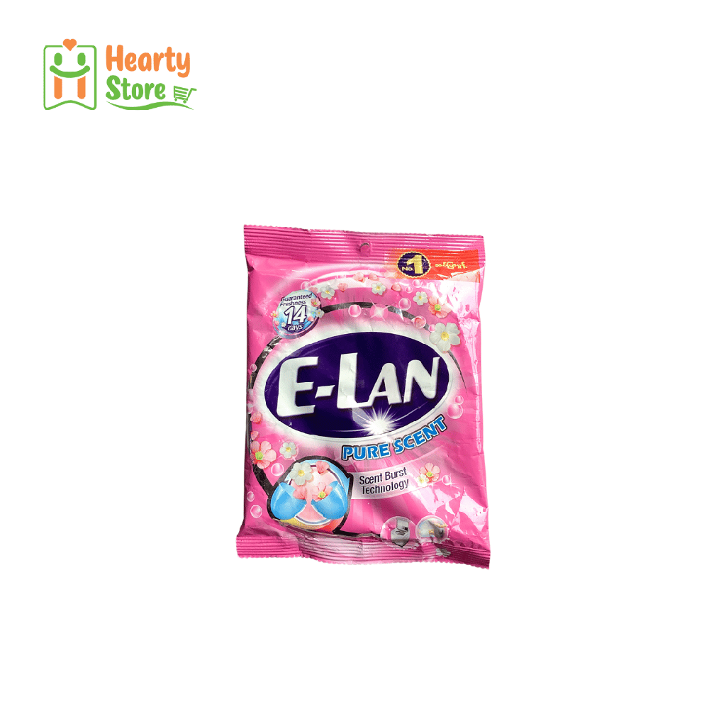 E-Lan Pure Scent ဆပ်ပြာမှုန့် 170~180g