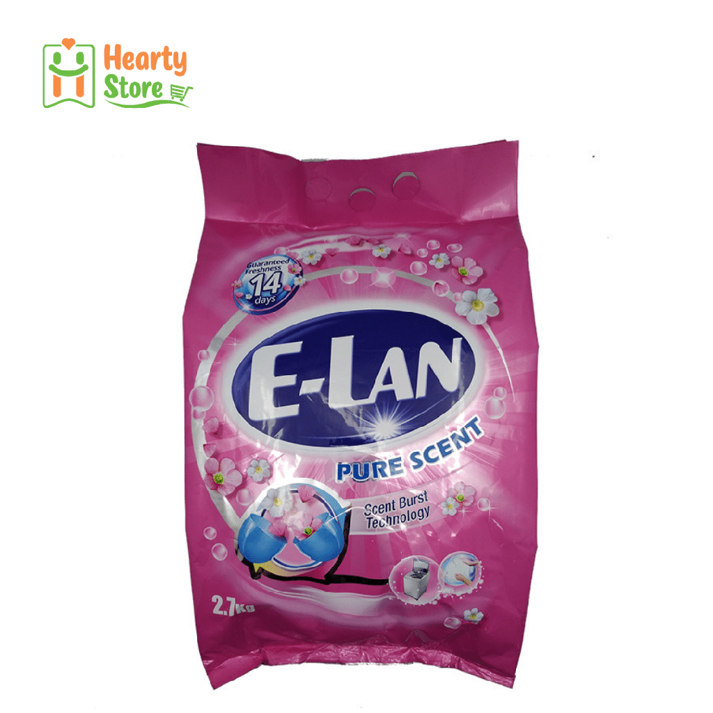 E-Lan Pure Scent ဆပ်ပြာမှုန့် - 1.5kg