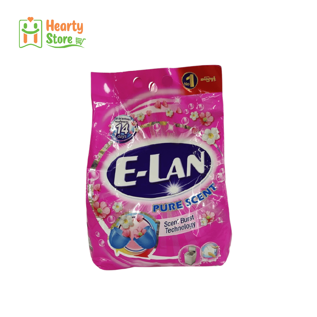 E-Lan Pure Scent ဆပ်ပြာမှုန့် - 2.5kg