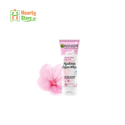 [10-G-FW-SGH-50] Garnier - Sakura Glow Hyaluron မျက်နှာသစ်ဆပ်ပြာ 50ml