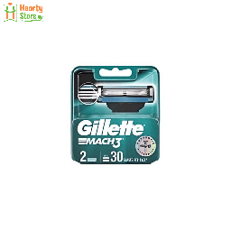 [15-G-C-3M-2] Gillette - Mach 3 မုတ်ဆိတ်ရိတ်ဓား (2ခု)