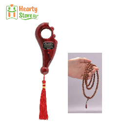 [06-PN-FC-W] Dehua - Digital Tasbih Tally Counter (သစ်သားတာလီ)