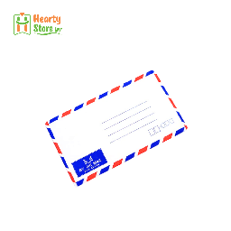 [07-BAM-E-S] By Air Mail စာအိတ် (သေး)