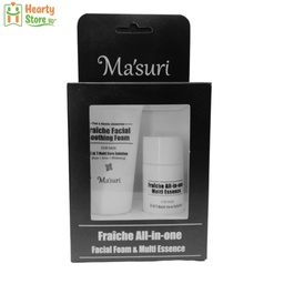 [05-M-MEFW-30] Ma'suri အမျိုးသားသုံး 3in1 Essence + မျက်နှာသစ် mini set 30ml