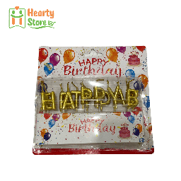 [12-C-HB-M005JY] Happy Birthday ဖယောင်းတိုင် (M-005JY#)