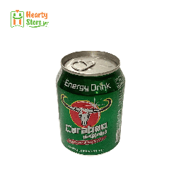 [01-C-ED-250] Carabao အားဖြည့် အချိုရည် 250ml (ကျွဲစိမ်းသံဗူး)