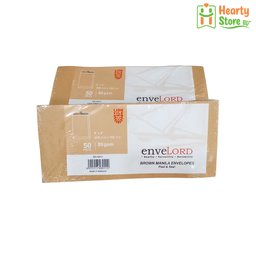 [07-LF-EB-9-4] Lion File စာအိတ်ညို (BM-48011) (9"x 4")