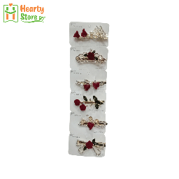[39-O-HC-S-002] ကလစ်ဘေးတွယ် - ကျောက်တန်းပါ (နှင်းဆီ)