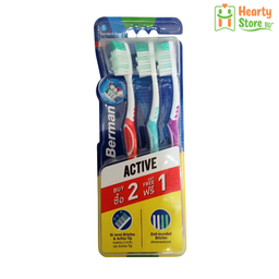 [14-B-TP-AT-2+1] Berman Active သွားတိုက်တံ (2+1)