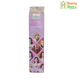 [07-A-BP-P-8017] Adept Black Pink ခဲတံဘူး (AP8017)