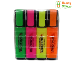[06-DIY-HFP4] Mr DIY - Highlighter Fluorescent Pen (4PCS)