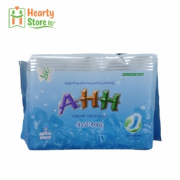 [17-AHH-D-N-275-20s] AHH - Cool Fresh 20ခုပါ ညသုံး (ဇကာသား-275mm) (အပြာရောင်)