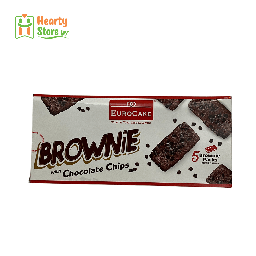 [33-ERC-B-CC-35] EUROCake Brownie with Choco Chips 35g 5ခုပါ