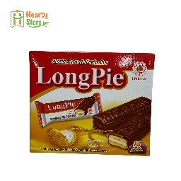 [28-LP-C-252] Haihaco - Long Pie Marshmallow ချောကလက် ကိတ် 252g