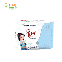 [17-PM-PL-155-FF] ပျိုမေ - Fresh Factor အမျိုးသမီး နေ့စဉ်သုံး (15.5cm)